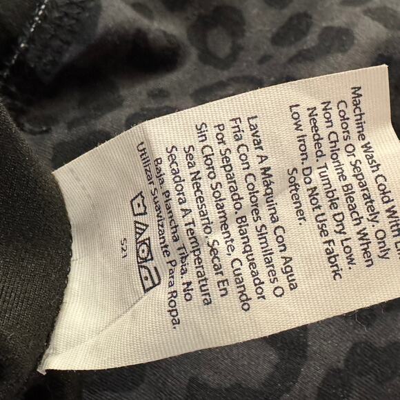 Athlux XX-Large Ankle Leggings Leopard Print Pockets Drawstring Elastic Waist - Picture 10 of 10